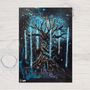 Mystic Tree Print on A4 glossy art card - Rainbowprint.uk