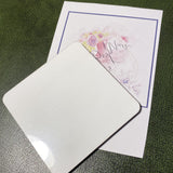 Akita Dog Coaster: can be personalised with any wording - Rainbowprint.uk