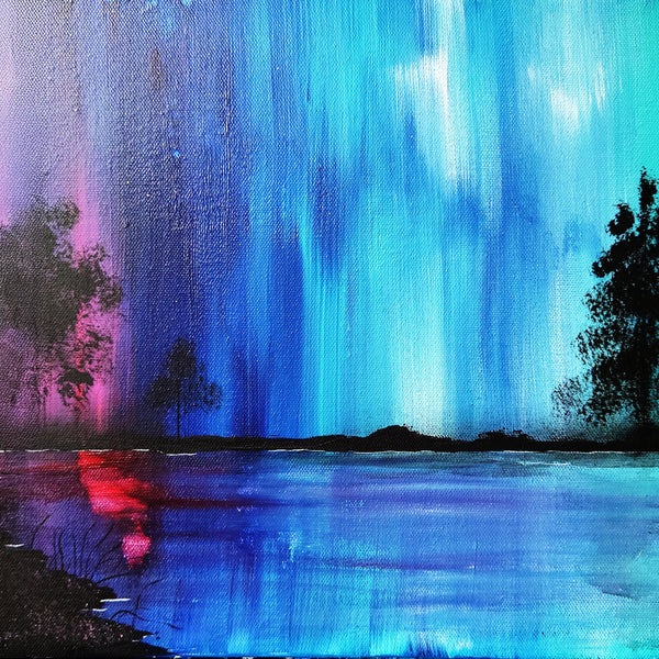"Aurora Dreams" A5 Greetings Card, can be personalised - Rainbowprint.uk