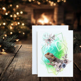 Bearded Dragon Greetings Card: can be personalised - Rainbowprint.uk
