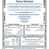 Birthday Personalised A4 Print - Celebrate the Day You Were Born - Digital Copy for you to print - Perfect Gift Idea - UK/USA/Australia - Rainbowprint.uk