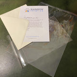 Blue Bear Greetings Card: Personalised, A5 Glossy Print with Envelope - Rainbowprint.uk