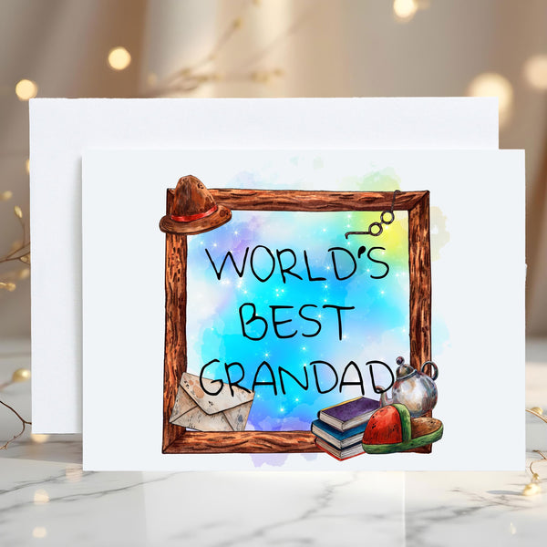 Card For Dad: Father's Day, Birthdays - Rainbowprint.uk