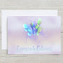 Congratulations Balloon A5 Glossy Personalised Card, with any name printed on the front, Wedding, Engagement, New Job, Birthday - Rainbowprint.uk