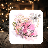 Dog Groomer Coaster Gift: can be personalised - Rainbowprint.uk