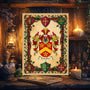 Family Crest Coat of Arms A4 Print: Heraldry Personalised Gift - Rainbowprint.uk