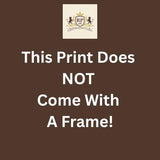 Family Crest Wall Print for Couples: Combined Heraldry (Unframed) 2 Copies - Rainbowprint.uk
