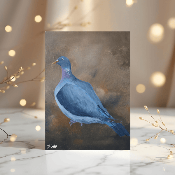 George The Pigeon A4 Wall Art Decor Print - Rainbowprint.uk