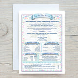 Golden Wedding Anniversary Card: 