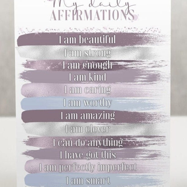 Motivational Make-Up A5 Greetings Card, for Birthdays, Get Well, Motivating, Friends, Unique Custom Card, can have name on the front, custom