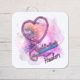 World's Best Hooker Crochet Funny Coaster Gift, for Crafters, Crochet, Makers