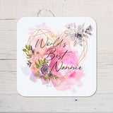 Best Nannie Coaster Gift: can be personalised