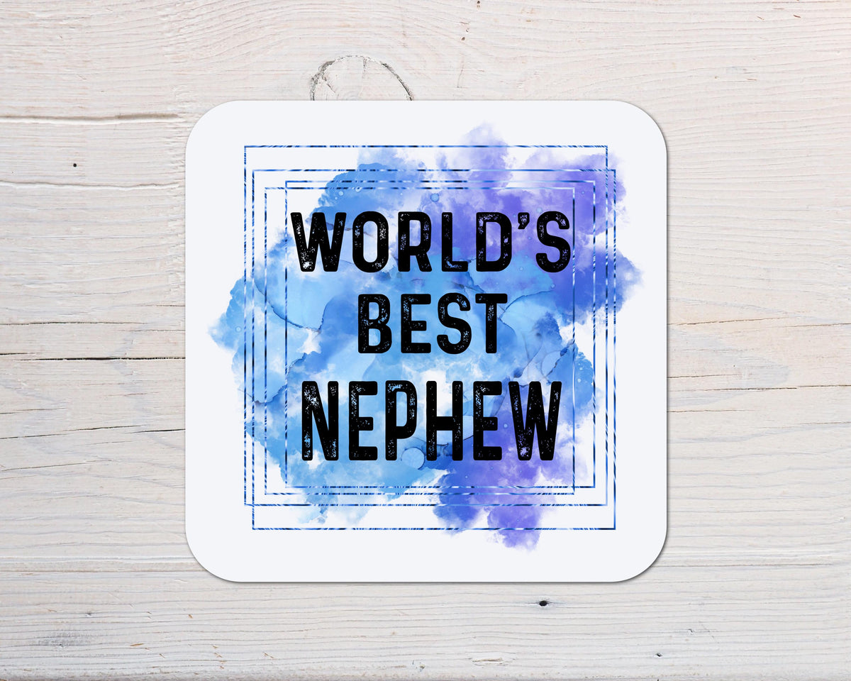 Coaster for Nephew Gift: can be personalised