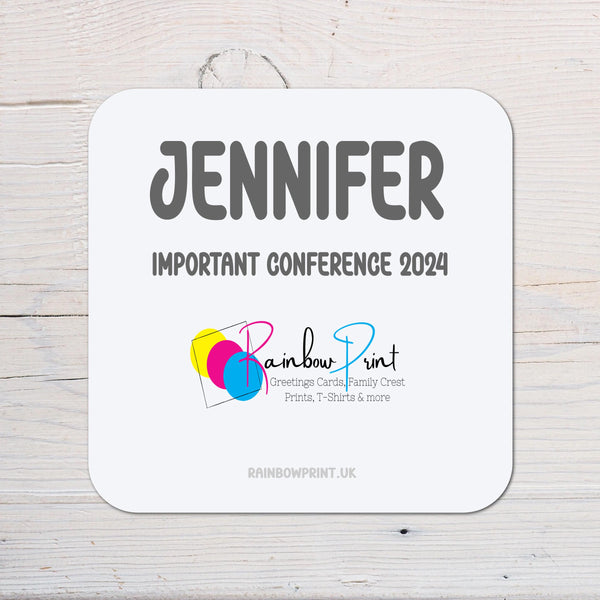 Your Photo on a Coaster Gift: any photo, wording, logo