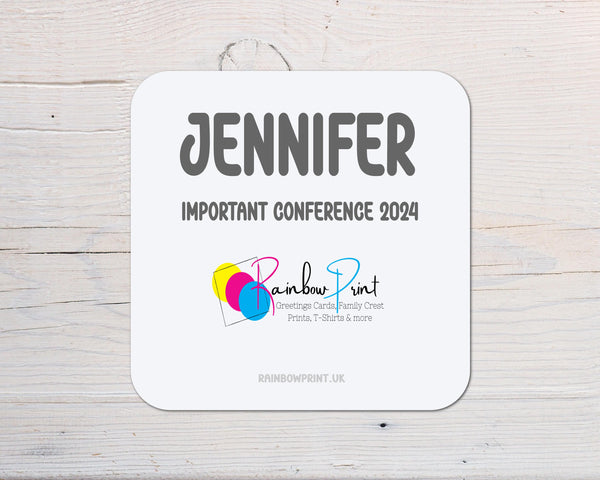 Your Photo on a Coaster Gift: any photo, wording, logo
