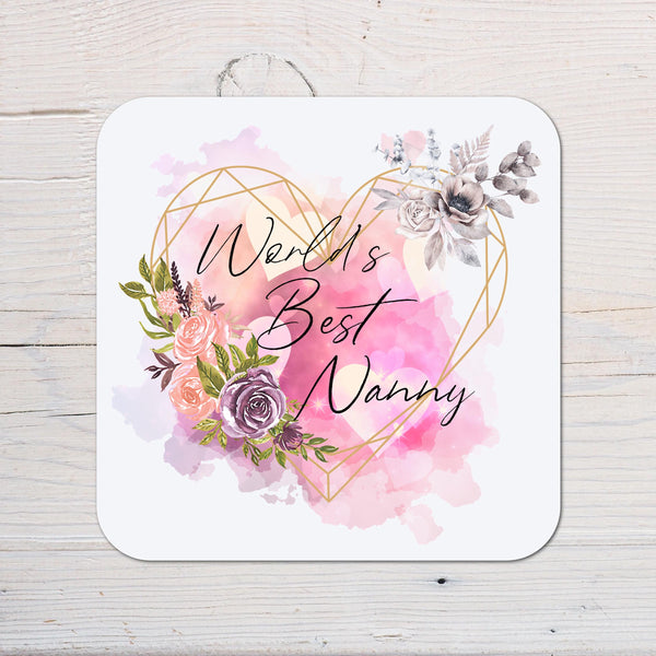 Gran Coaster Gift: can be personalised