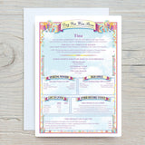 Birthday Personalised History Print: The Day You Were Born Gift