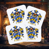 Family Crest Wall Print for Couples: Combined Heraldry (Unframed) 2 Copies
