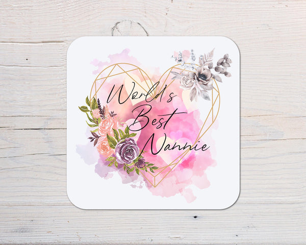 Gran Coaster Gift: can be personalised