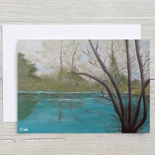 River Roots" A4 Glossy Wall Art Print - Rainbowprint.uk