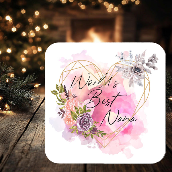 Nana Coaster Gift: can be personalised