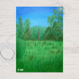 Albert Park" Abingdon A5 Greetings Card, can be personalised - Rainbowprint.uk