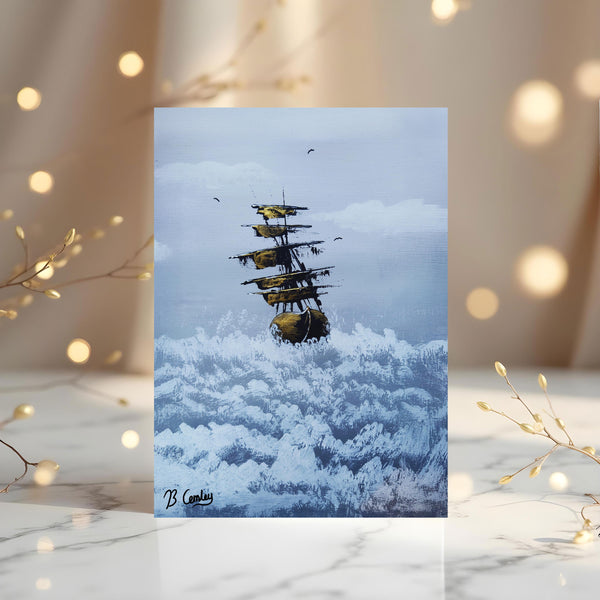 Ocean Treasures A4 Print on 260gsm Glossy Art Card, ideal Wall Decor