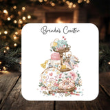 Sewing Craft Coaster Gift: can be personalised