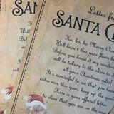 Letter from Santa plus Good List Certificate: Personalised Bundle - Rainbowprint.uk