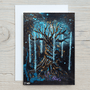 Mystic Tree Print on A4 glossy art card - Rainbowprint.uk