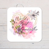 Nana Coaster Gift: can be personalised - Rainbowprint.uk