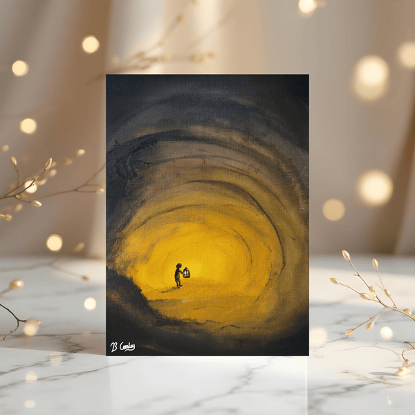 Never Alone - a stunning A4 Wall Art Decor Print - Rainbowprint.uk