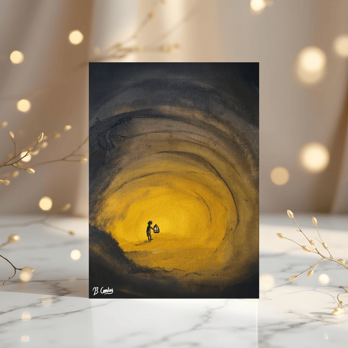 Never Alone - a stunning A4 Wall Art Decor Print - Rainbowprint.uk
