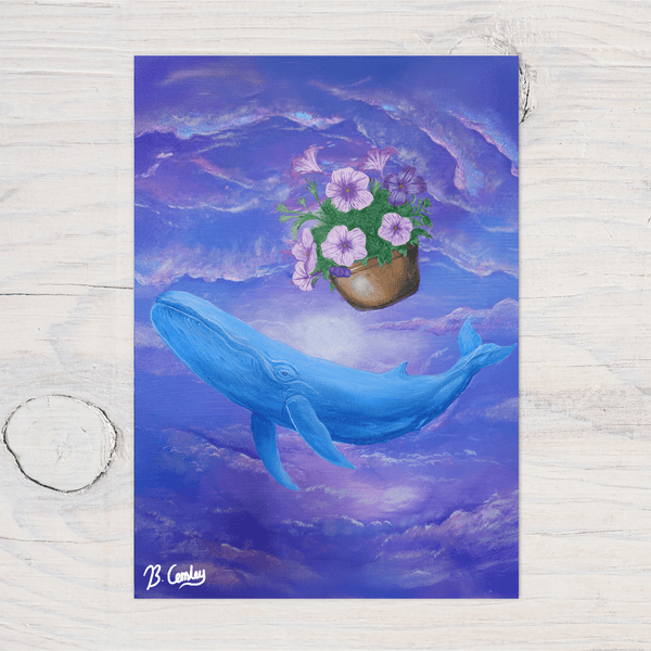 "Oh No Not Again Floral " Greetings Card, can be personalised - Rainbowprint.uk