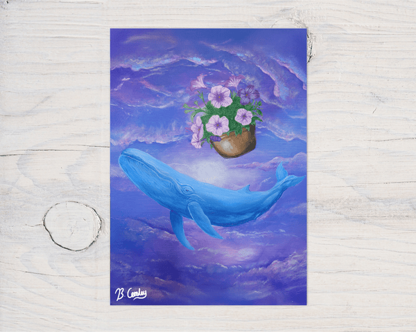"Oh No Not Again Floral " Greetings Card, can be personalised - Rainbowprint.uk