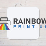 Penguin Rainbow Card - personalised unique card, A5 with envelope, any occasion - Rainbowprint.uk