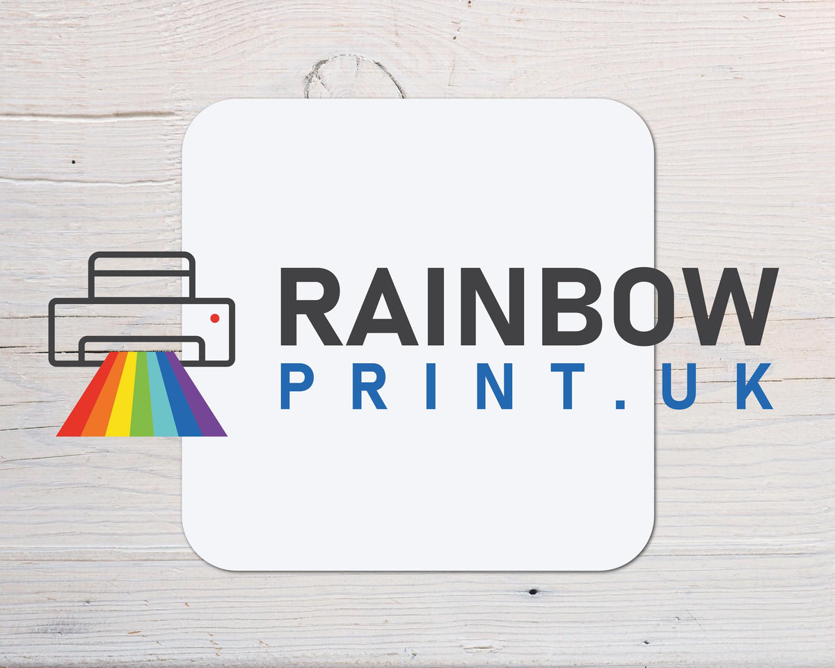 Penguin Rainbow Card - personalised unique card, A5 with envelope, any occasion - Rainbowprint.uk