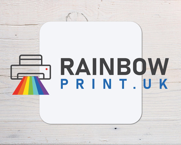 Penguin Rainbow Card - personalised unique card, A5 with envelope, any occasion - Rainbowprint.uk