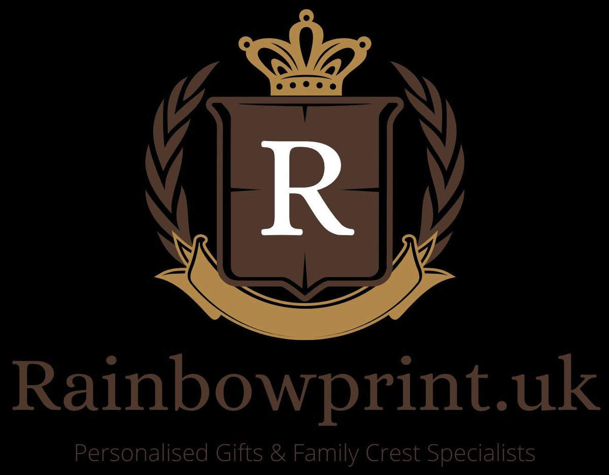 Personalised Alice Bear Greetings Card: Red Design, Glossy A5 with Envelope - Rainbowprint.uk