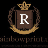 Personalised Secretary Thank You Card: Glossy A5 Greetings Card - Rainbowprint.uk