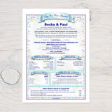 Personalised Wedding A4 Wall Art Decor Print - Rainbowprint.uk
