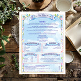 Personalized Birthday History Print: Custom Born Day Gift (Digital Download) - Rainbowprint.uk