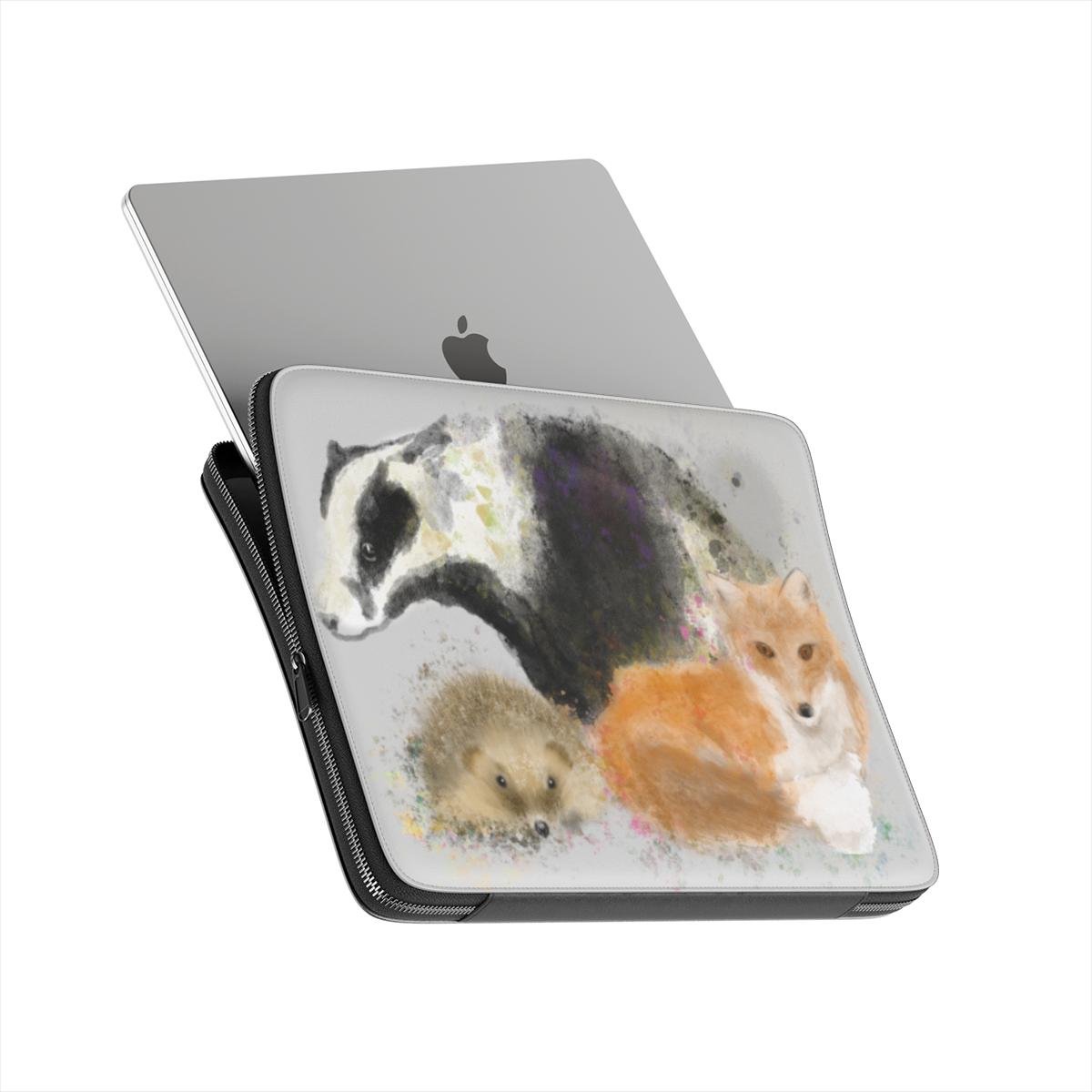 Premium Laptop Sleeve: wildlife design - Rainbowprint.uk