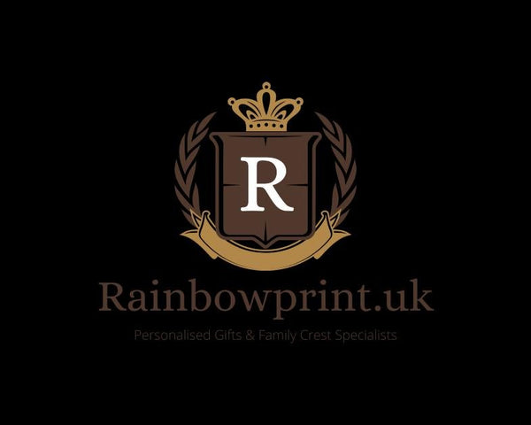 Rainbow Bee Print: Personalised Positivity Wall Art - Rainbowprint.uk