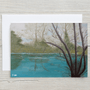 "River Roots" A5 Greetings Card, can be personalised - Rainbowprint.uk