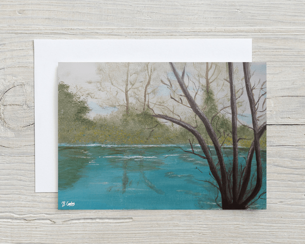 "River Roots" A5 Greetings Card, can be personalised - Rainbowprint.uk