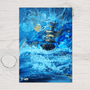 "Voyage" A5 Glossy Greetings Card, can be personalised - Rainbowprint.uk