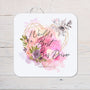 World's Best Bus Driver Coaster personalised with any Name, Wording, Message - ideal gift for Christmas - Rainbowprint.uk
