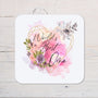World's Best Oma (Grandmother) Coaster personalised with any Wording, Message - ideal gift - Rainbowprint.uk