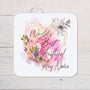 World's Best "Whatever you want written" Coaster personalised with any Name, Wording, Message - ideal gift for Christmas - Rainbowprint.uk